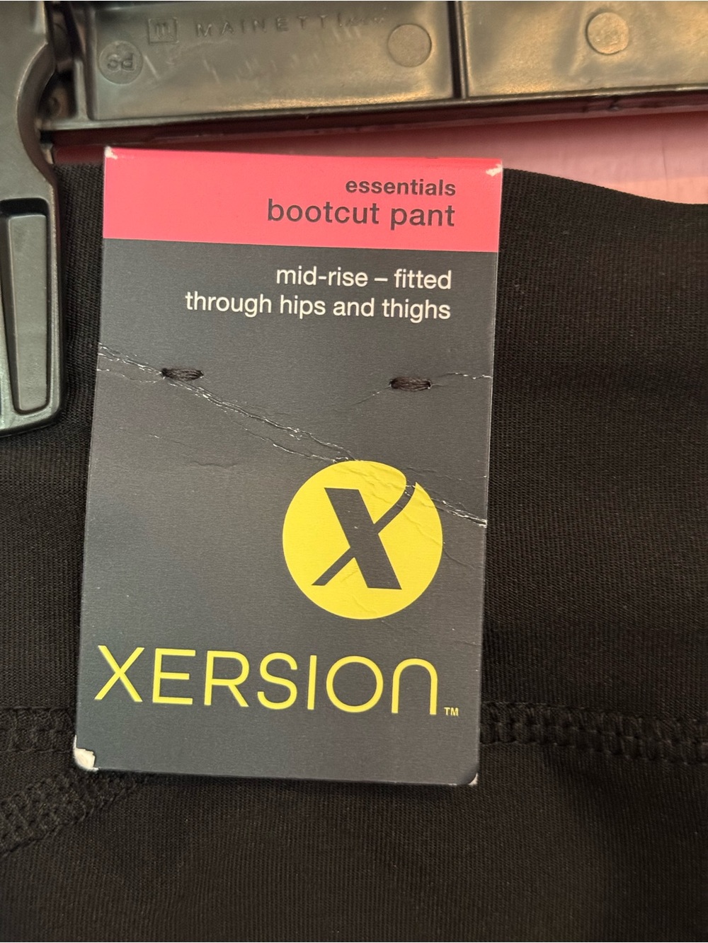 Xersion Flare Leg Slim Fit Leggings Size L - Women | Color: black| inseam 32 - Picture 4 of 7